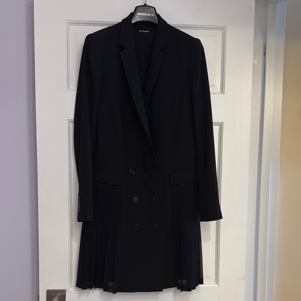 The Kooples Black Tailored Blazer with Lapels